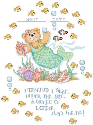 Merbaby Birth Announcement - PDF