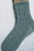 Shannon Cabled Socks