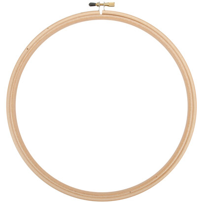 Frank A. Edmunds Wood Embroidery Hoop 10in w/ round edges