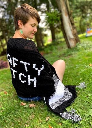 Crafty Bitch Pocket Shawl