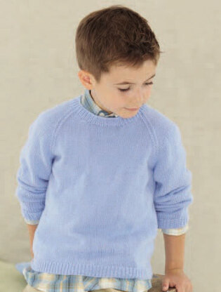 Roll Neck and Round Neck Sweaters in Sirdar Snuggly 4 Ply - 4742 - Downloadable PDF