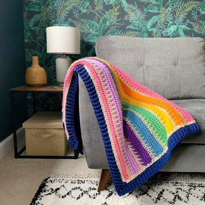 Rainbow Brick Road Blanket