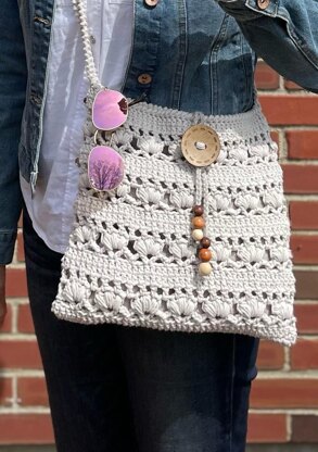 Boardwalk Crossbody bag Crochet pattern by The Crochet Village | LoveCrafts