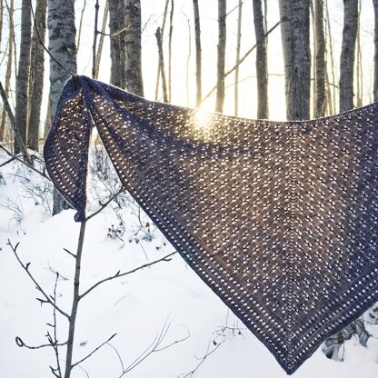 Rainstorm Shawl