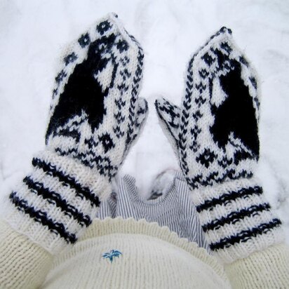 Penguin Mittens