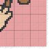 C2C Cute Monkey Blanket Mauve Baby Throw Graphgan Crochet PATTERN