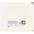 We R Memory Keepers We R Classic Leather D-Ring Album 12"X12" - Vanilla