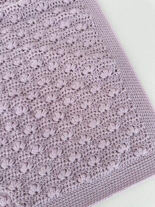 Posy Puff Baby Blanket