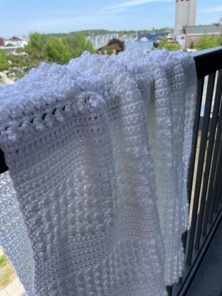 Snowdrift Baby Blanket