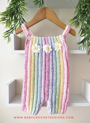 Little Rib Dungarees
