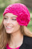 Flower Cloche in Red Heart Super Saver Economy Solids - LW4887 - Downloadable PDF