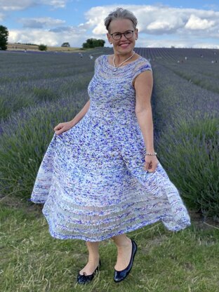 The Lavender Field Dress