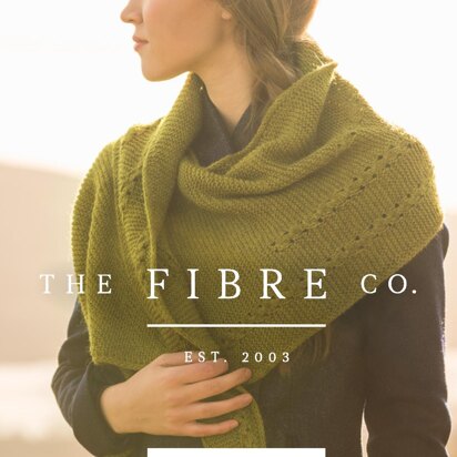 Bassenfell Shawl in The Fibre Co. Cumbria Fingering - Downloadable PDF