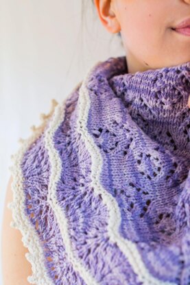 Fields of Lavender (Shawl)