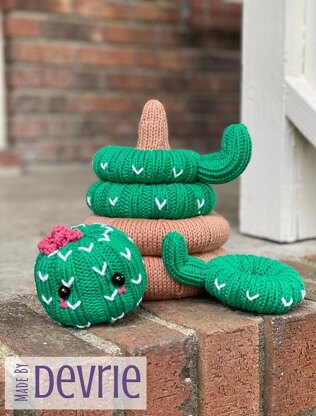 Cactus Stacking Ring Toy