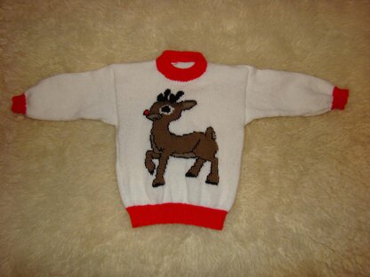 Christmas Rudolph Reindeer Jumper #1