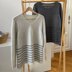 Ripple Stripes V-neck