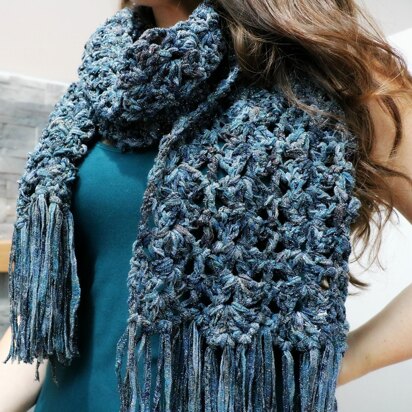 Sparkle & Shine Fringe Scarf