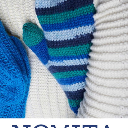 Breeze Mittens in Novita 7 Veljestä Raita - Downloadable PDF