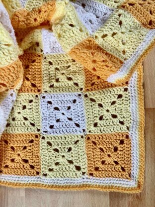 Granny Gingham Baby Blanket