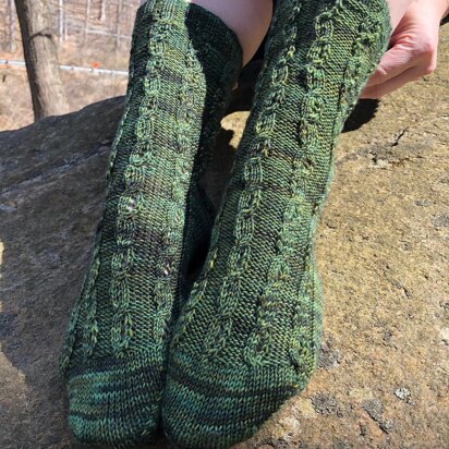 Montebello Sock - knitting pattern