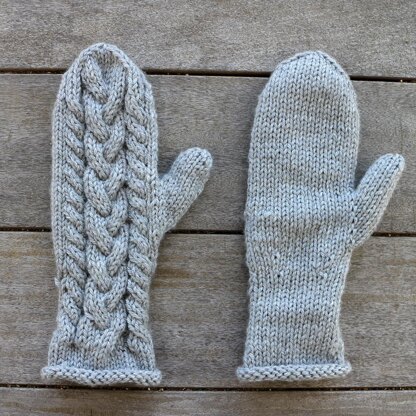 Cozy Cable Mittens