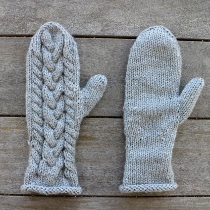 Cozy Cable Mittens