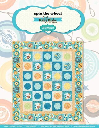 Riley Blake Spin The Wheel - Downloadable PDF