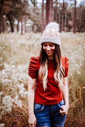 Pine Fair Isle Hat