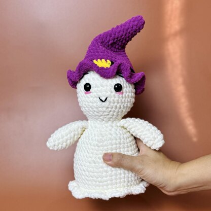 Cute Halloween Ghost Crochet Patern
