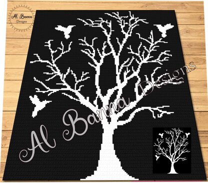 Autumn Tree Silhouette SC Graphgan