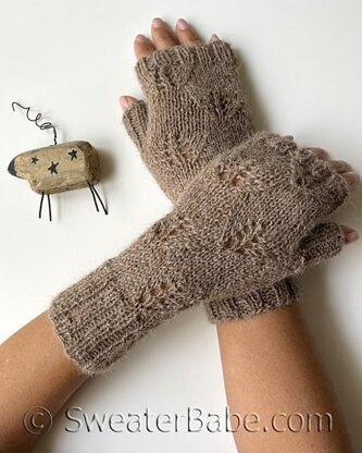 #367 Celine Fingerless Gloves