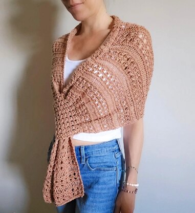 Blissful Dropped Stitch Scarf