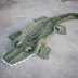 Bulky & Quick Alligator Blanket.