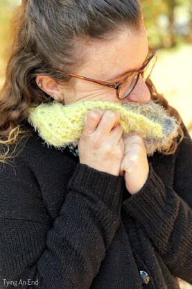 Fuzzy Infinity Scarf