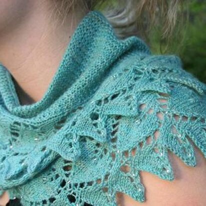 Heart to Heart Beaded Scarf