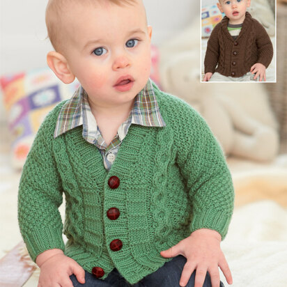 Boy's Cardigans in Sirdar Snuggly DK - 1265 - Downloadable PDF