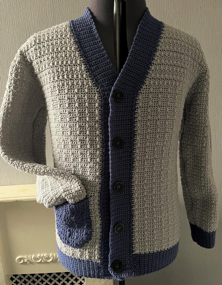 Looped cardigan clearance