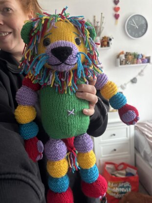 Rainbow Lion Toy
