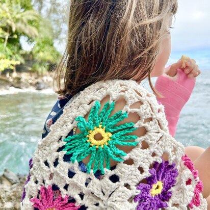 Butterfly Flower Cardigan