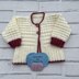 Sally Baby cardigan Knitting pattern 0-9mths