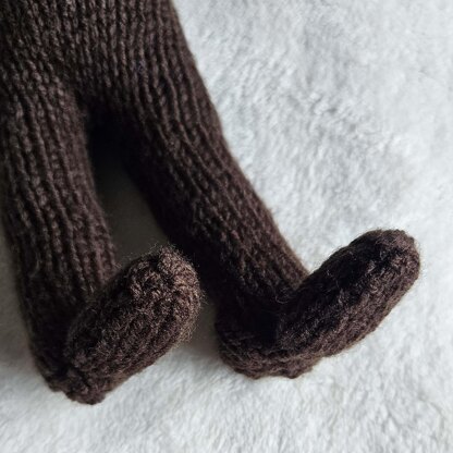 Knitted Stick Man