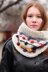 Lanterns knit cowl with bobbles
