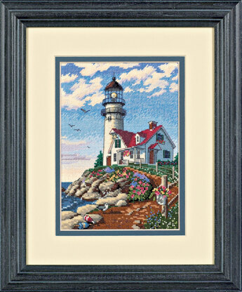 Dimensions Beacon At Rocky Cross Stitch Kit - 13cm x 18cm