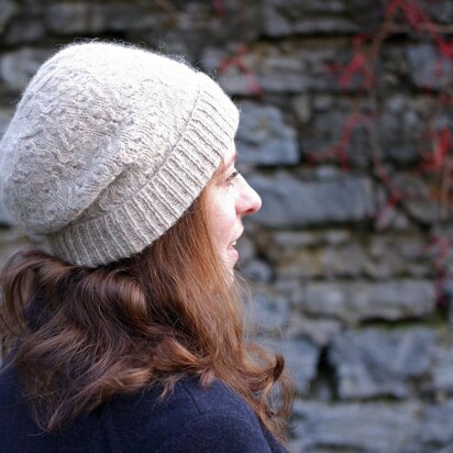 Subtle Snow hat - knitting pattern