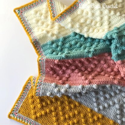 Chevron Bobble Blanket