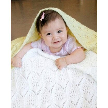 Fiber Trends CH48 Light & Lacy Baby Blankets