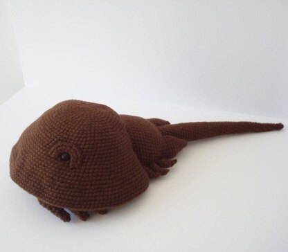 Horseshoe Crab Amigurumi Crochet Pattern by OohLookItsARabbit