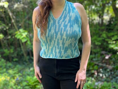 Tanktop "Aqua Chic"