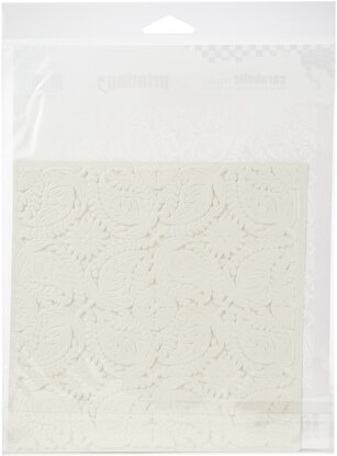 Carabelle Studio Art Printing Square Rubber Texture Plate - Indian Wallpaper